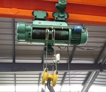 無紡布生產車間該用什么類型的鋼絲繩電動葫蘆